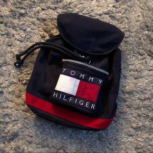 Tommy Hilfiger Navy Blue Backpack